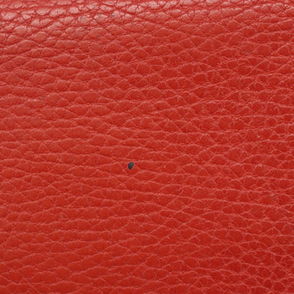 Gucci Swing Wallet on Strap Leather, Red, Leather, Crossbody Bag