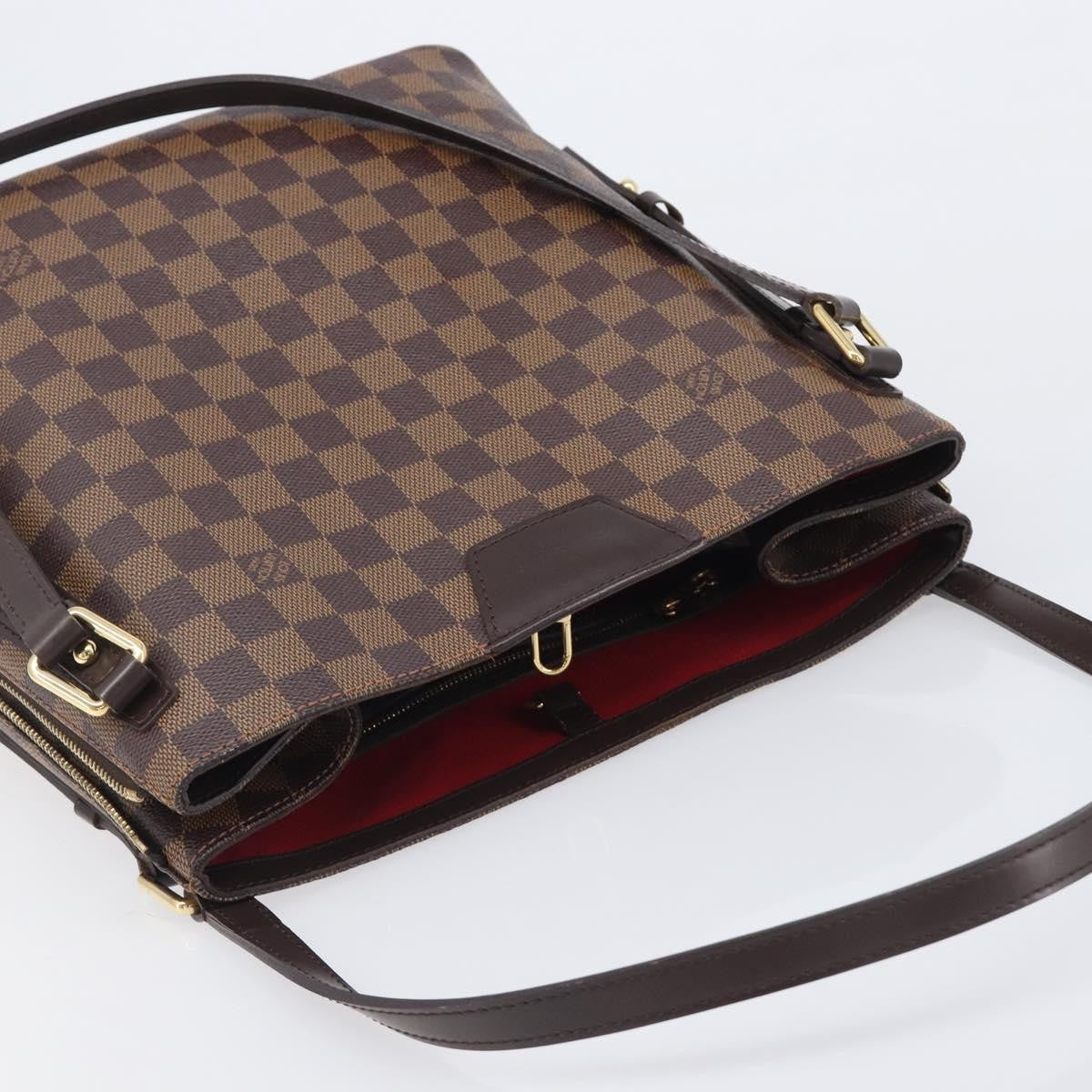 Louis Vuitton Cabas Rivington Damier, Brown, Canvas, Tote Bag
