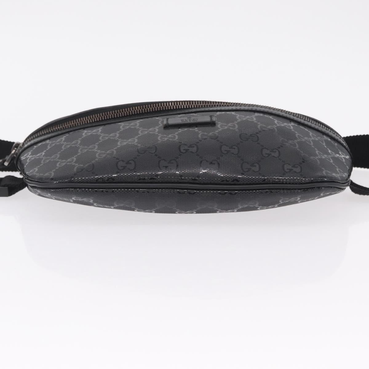 Gucci Belt GG Imprime, Black, Canvas, Handbag