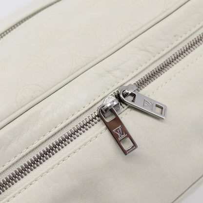 Louis Vuitton Clarkson Messenger Monogram Differ Leather, White, Canvas, Shoulder Bag