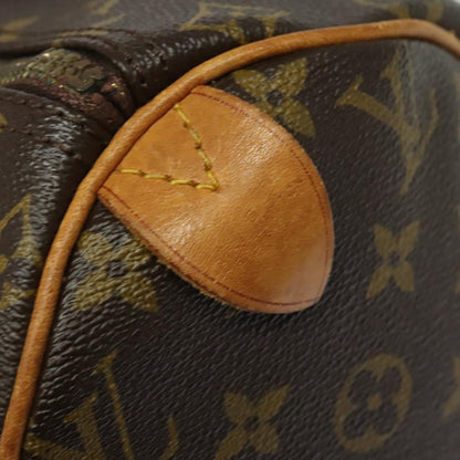 Louis Vuitton Speedy Handbag Monogram Canvas, BROWN, CANVAS, Handbag