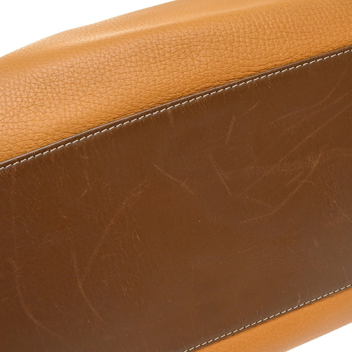 Loewe Amazona Leather, Brown, Leather, Handbag