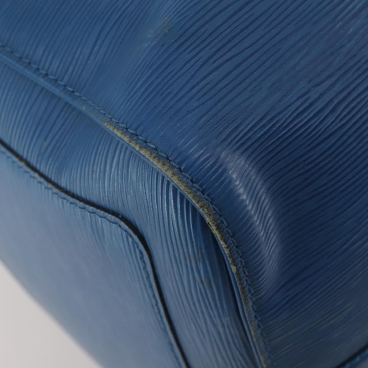 Louis Vuitton Keepall Epi Leather, Blue, Leather, Travel Bag