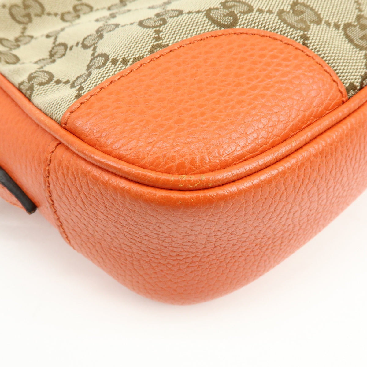 Gucci Bree Disco GG Canvas with Leather, Beige, Canvas, Crossbody Bag