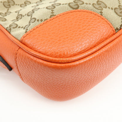 Gucci Bree Disco GG Canvas with Leather, Beige, Canvas, Crossbody Bag