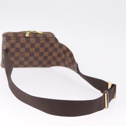 Louis Vuitton Geronimos Waist Damier, Brown, Canvas, Shoulder Bag