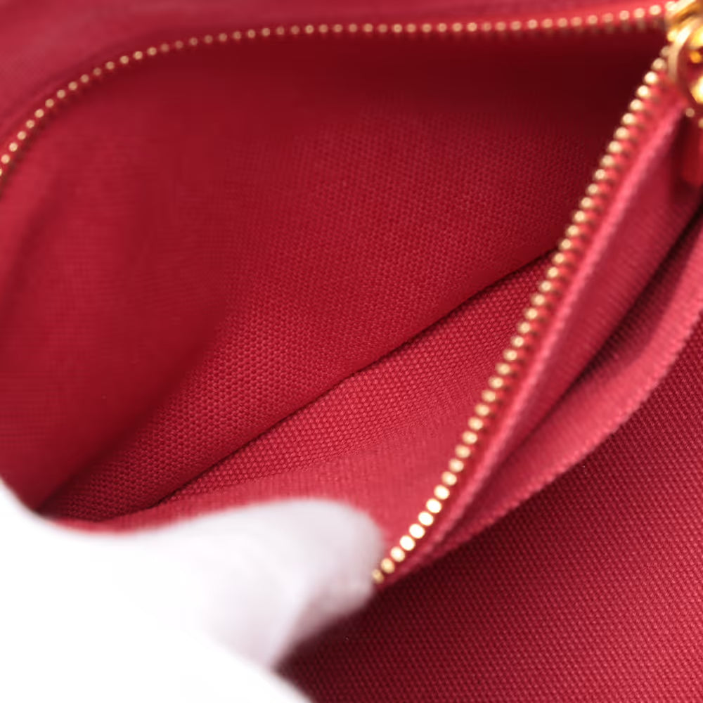 Prada Logo Strap Canapa Tote Jacquard, Red, Canvas, Tote Bag