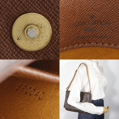Louis Vuitton Musette Tango Monogram Canvas, Brown, Canvas, Shoulder Bag