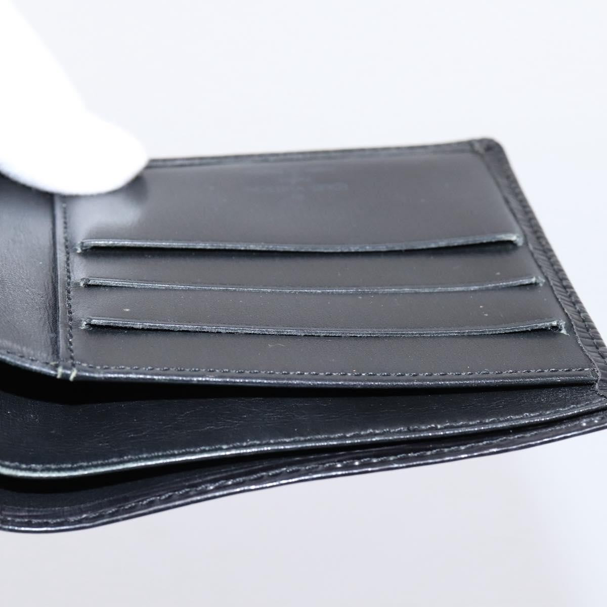 Louis Vuitton Marco Epi Leather, Black, Leather, Wallet