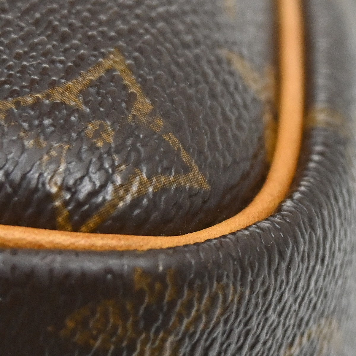 Louis Vuitton Deauville Monogram, Brown, Canvas, Handbag