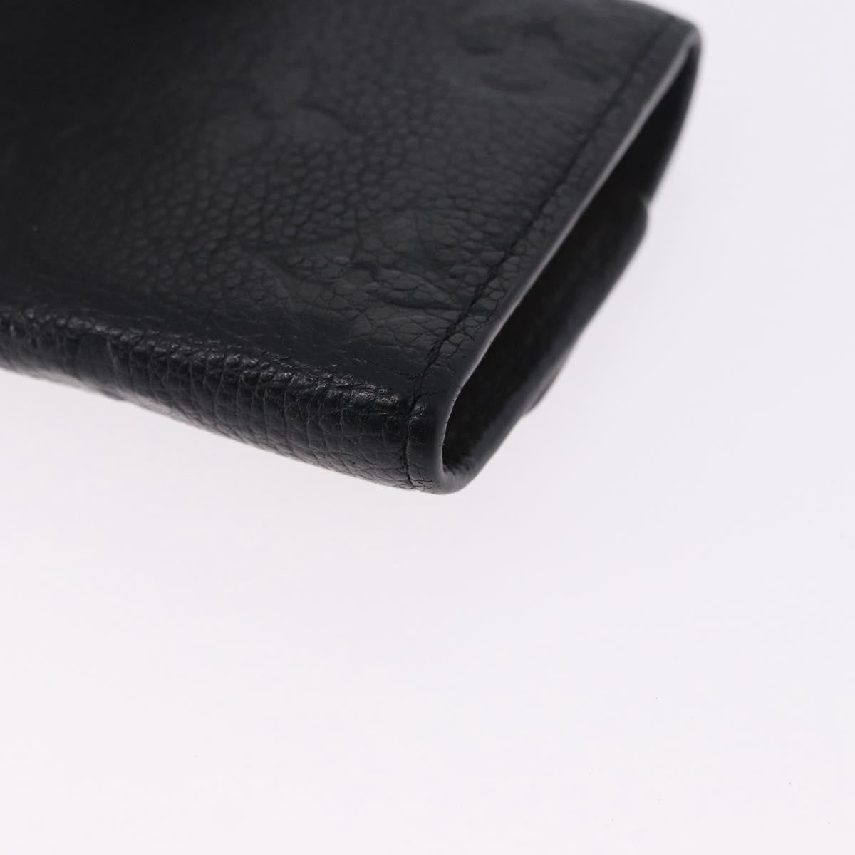 Louis Vuitton Multiclés 6 monogramme empreinte, Black, Leather, Wallet