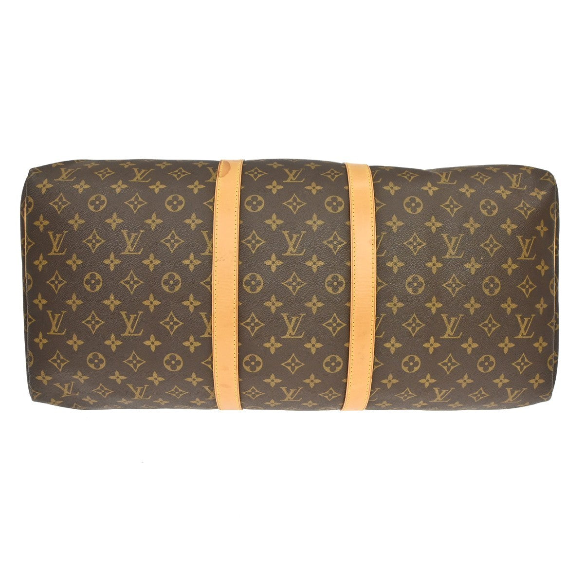 Louis Vuitton Keepall Monogram Canvas, Brown, Canvas, Travel Bag