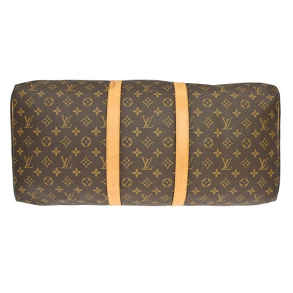 Louis Vuitton Keepall Monogram Canvas, Brown, Canvas, Travel Bag