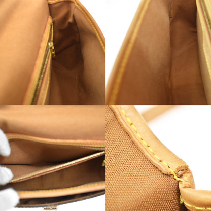 Louis Vuitton Sologne Monogram Canvas, Brown, Canvas, Handbag