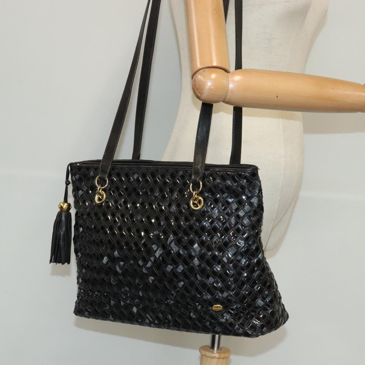 Bally Vintage Patent leather, Black, Patent Leather, Crossbody Bag