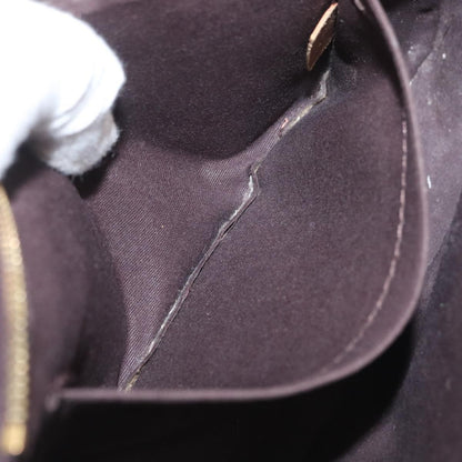 Louis Vuitton Lexington Pochette Monogram Vernis, Brown, Patent Leather, Clutch