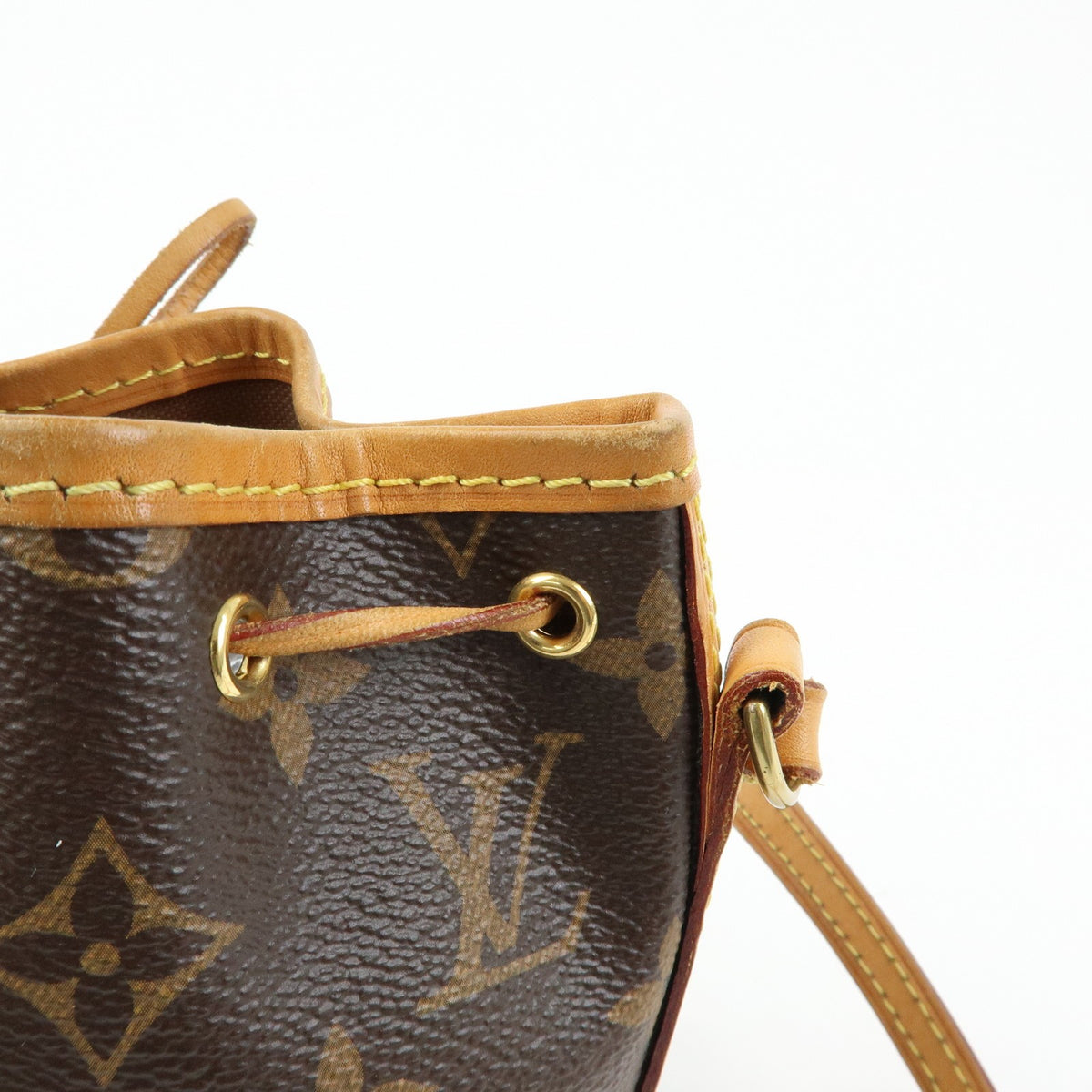Louis Vuitton Noe Monogram Canvas, Brown, Canvas, Shoulder Bag