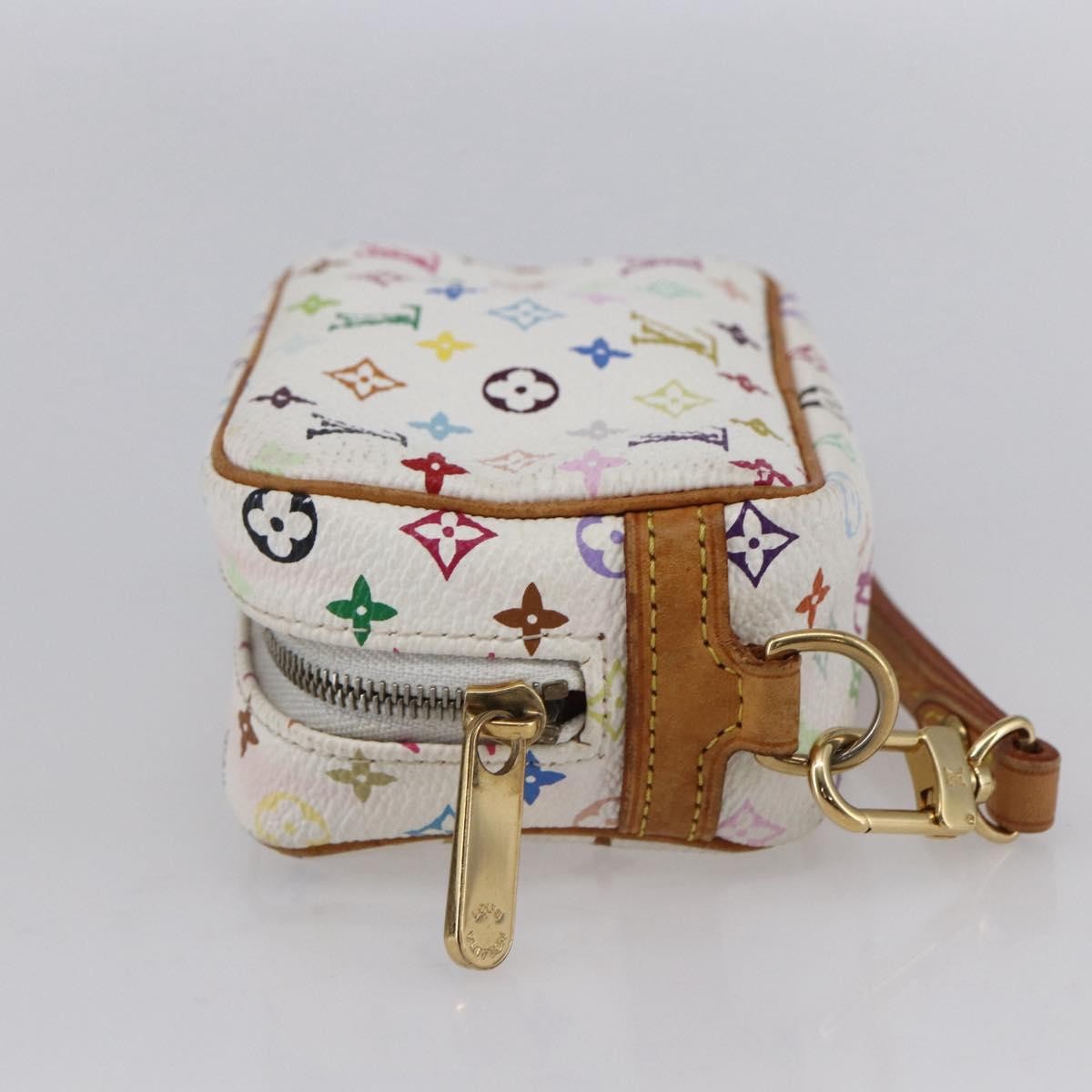 Louis Vuitton Wapity Trousse Monogram Multicolor, White, Canvas, Clutch