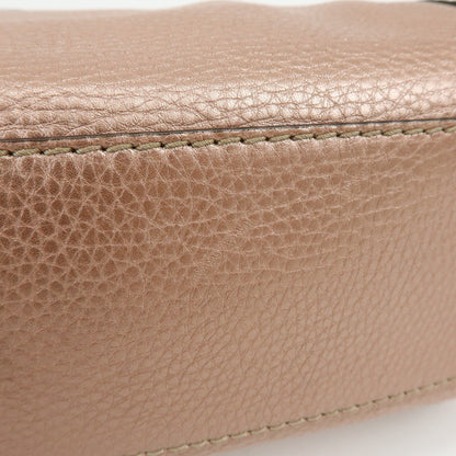 Gucci Bella Convertible Top Handle Leather, Pink, Leather, Handbag