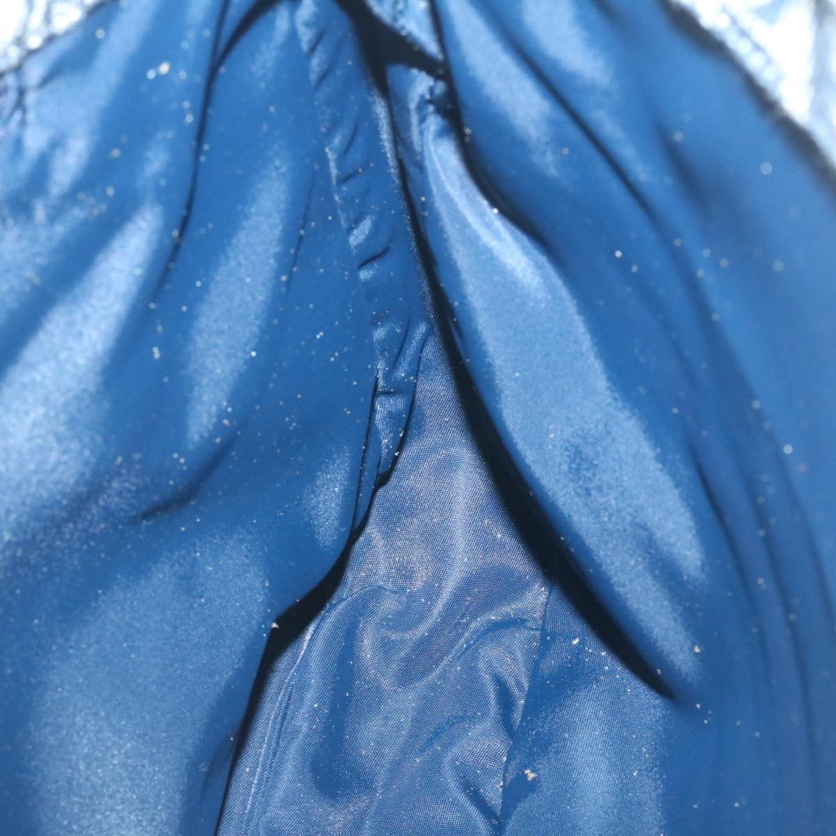 Christian Dior Vintage CD Flap Messenger Bag Diorissimo Canvas, NAVY, CANVAS, Shoulder bag