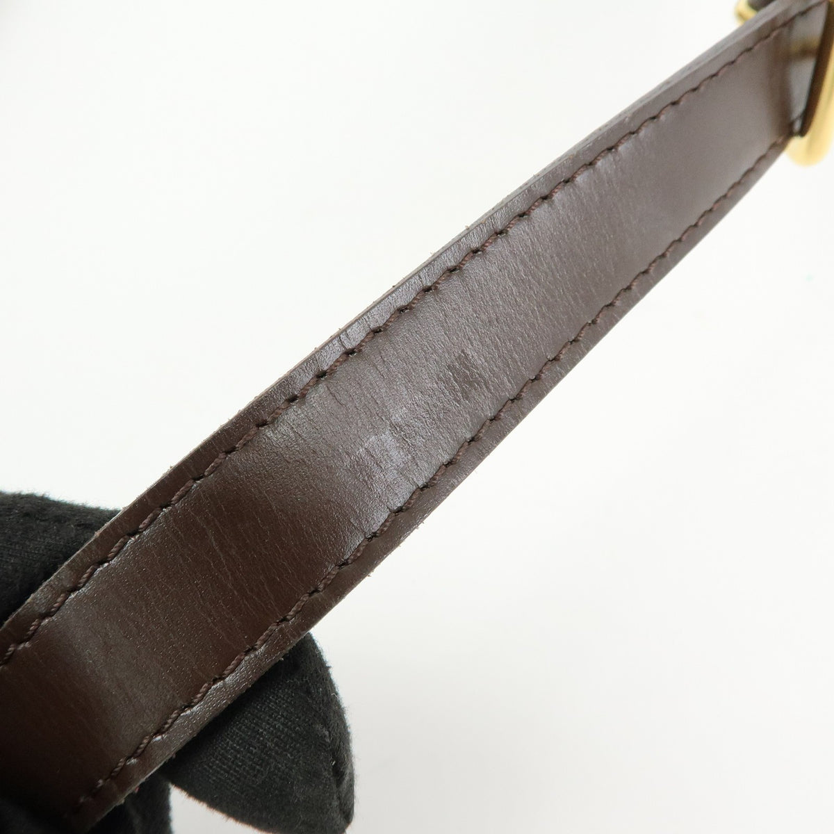 Louis Vuitton Bloomsbury Damier, Brown, Canvas, Shoulder Bag