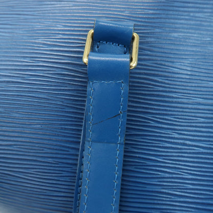 Louis Vuitton Soufflot Epi Leather, Blue, Leather, Tote Bag