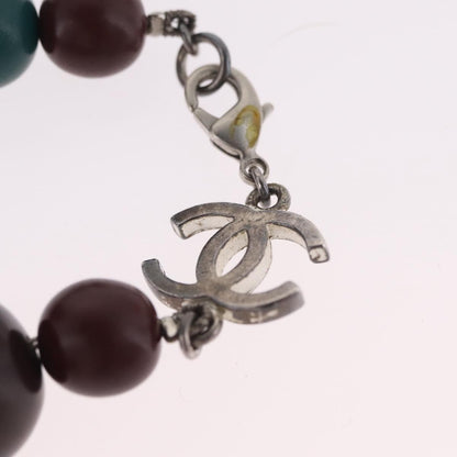 Chanel CC Station Long Metal with Faux Pearls and Beads, Multicolour, Metal, Necklace