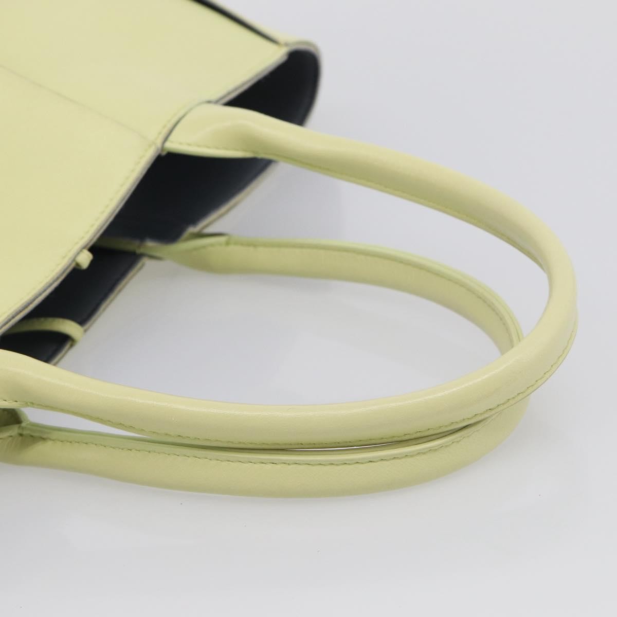 Bottega Veneta Arco Maxi Intrecciato Leather, Yellow, Leather, Tote Bag