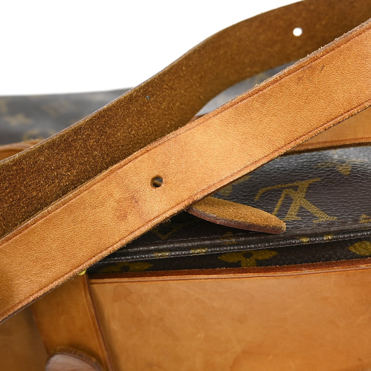 Louis Vuitton Cartouchiere Monogram, Brown, Canvas, Shoulder Bag