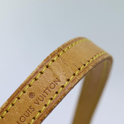 Louis Vuitton Short Strap Vachetta Leather, BEIGE, LEATHER, Straps