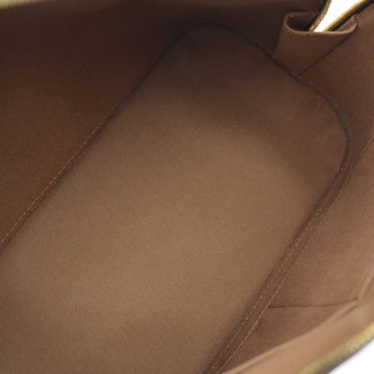 Louis Vuitton Alma Monogram, Brown, Canvas, Handbag