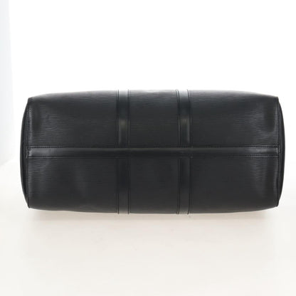 Louis Vuitton Keepall Epi Leather, Black, Leather, Travel Bag