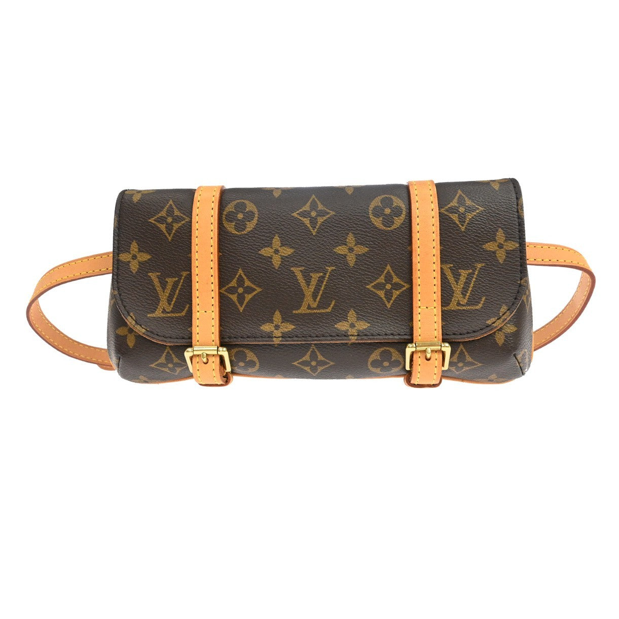 Louis Vuitton Marelle Waist Monogram Canvas, Brown, Canvas, Clutch