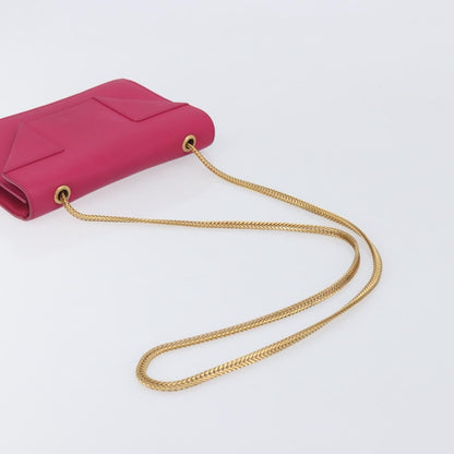 Saint Laurent Betty Leather, Pink, Leather, Handbag