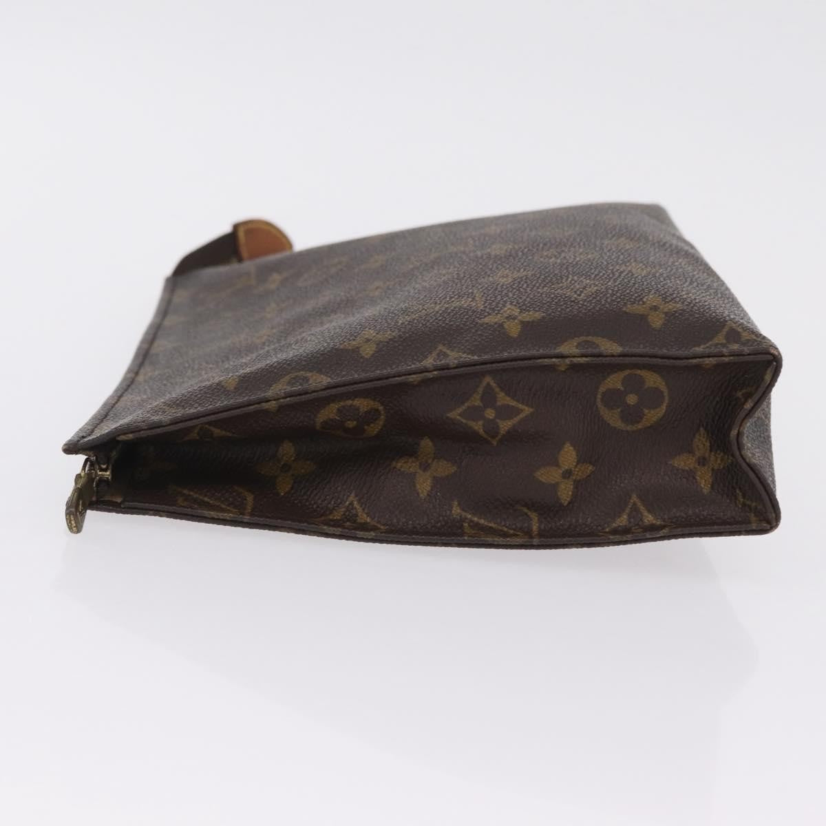 Louis Vuitton Toiletry Pouch Monogram Canvas, Brown, Canvas, Clutch