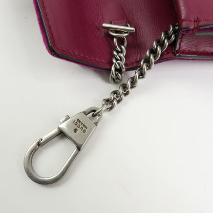 Gucci Dionysus Velvet, Purple, Velvet, Handbag