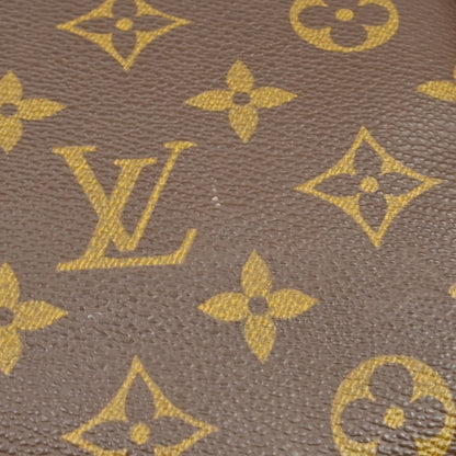 Louis Vuitton Keepall Bandoulière Monogram, Brown, Canvas, Travel Bag