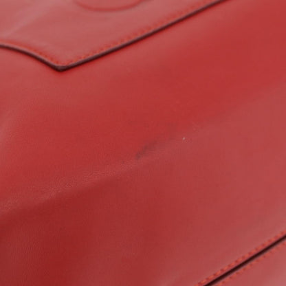 Loewe Tote Leather, Red, Leather, Tote Bag