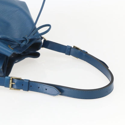 Louis Vuitton Noe Epi Leather, Blue, Leather, Shoulder Bag