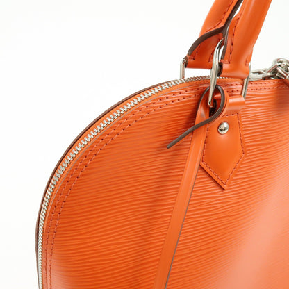 Louis Vuitton Alma Epi Leather, Orange, Leather, Handbag