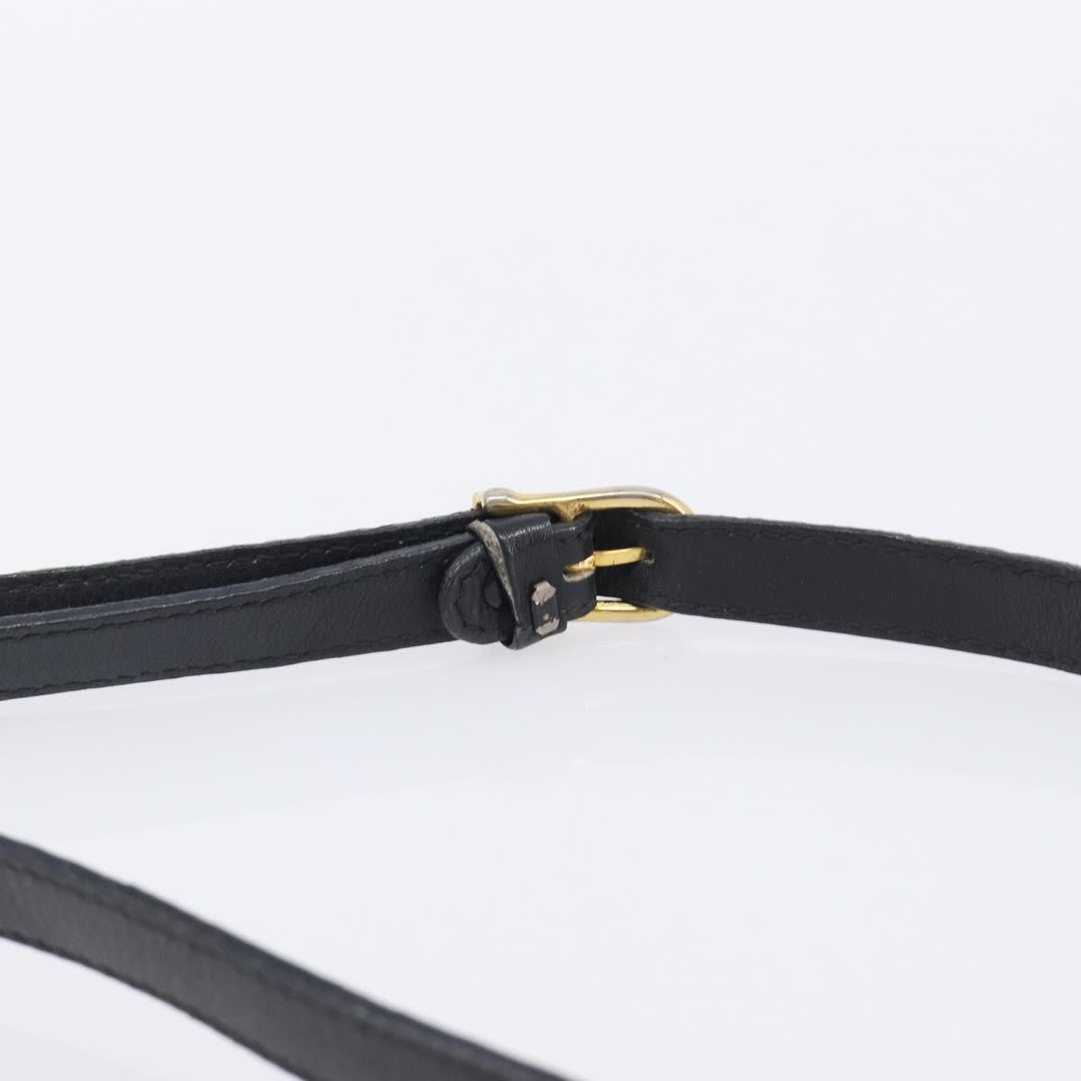 Gucci Shoulder Leather, Black, Leather, Shoulder Bag