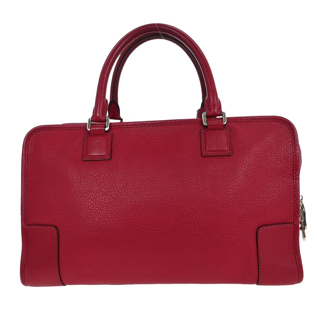 Loewe Amazona Leather, Red, Leather, Handbag