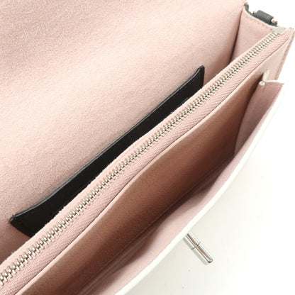 Louis Vuitton Mylockme Chain Pochette Leather, Pink, Leather, Clutch