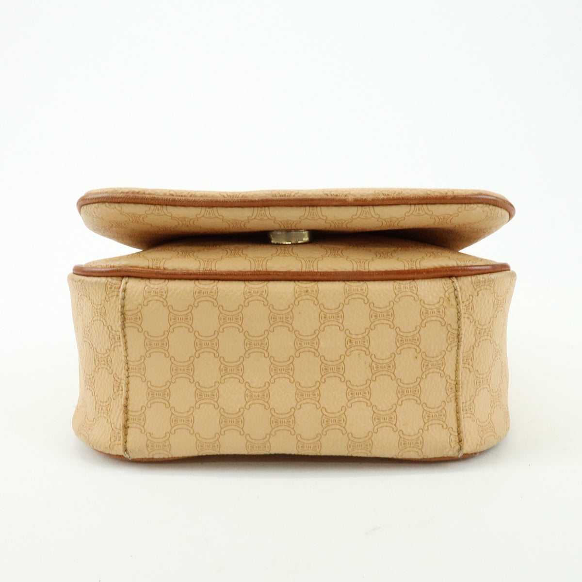 Celine Macadam Canvas and Leather, Beige, PVC, Tote Bag