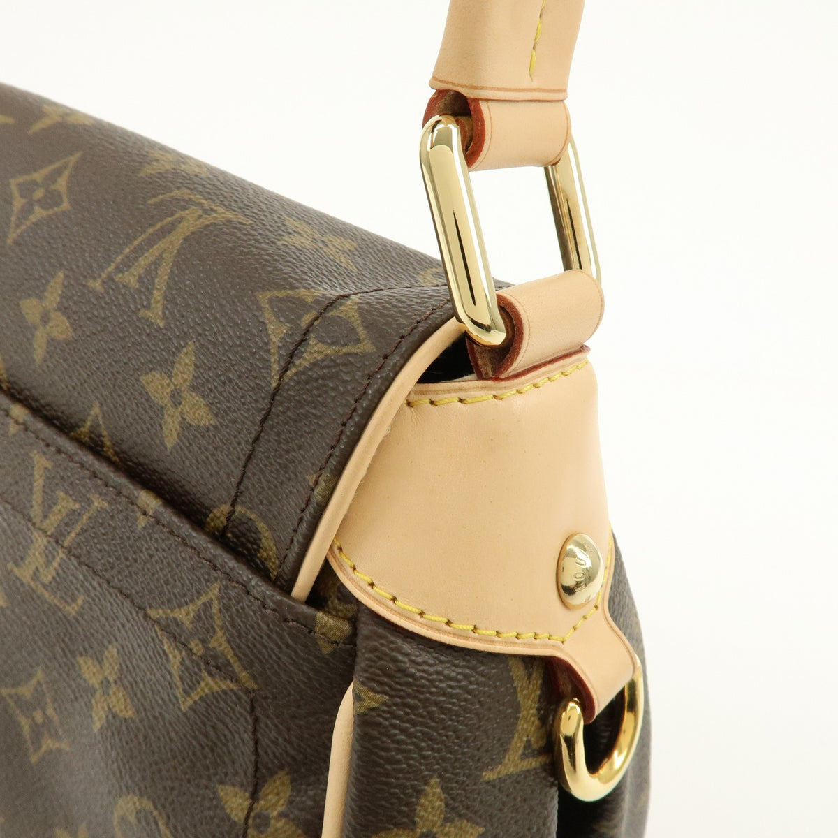 Louis Vuitton Beverly Monogram Canvas, Brown, Canvas, Handbag