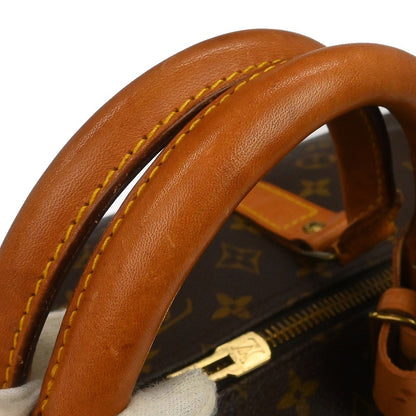 Louis Vuitton Keepall Bandoulière Monogram, Brown, Canvas, Travel Bag