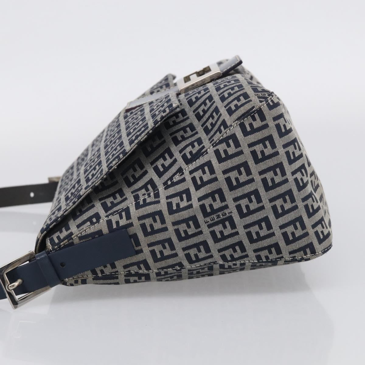 Fendi Fendi mamma baguette Monogram Canvas, Navy, Canvas, Handbag