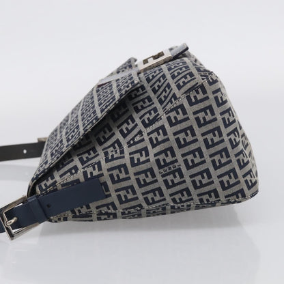 Fendi Fendi mamma baguette Monogram Canvas, Navy, Canvas, Handbag