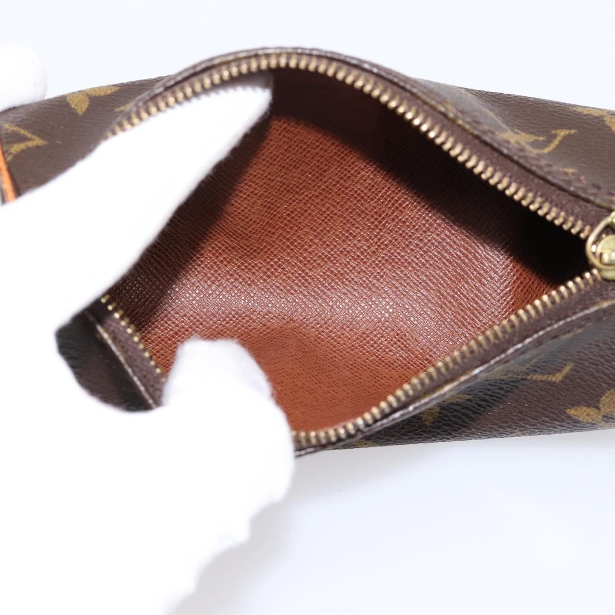 Louis Vuitton Papillon Pochette Monogram Canvas, Brown, Canvas, Clutch