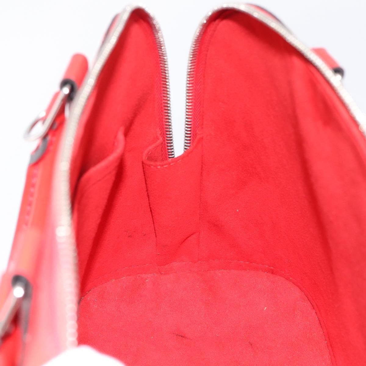 Louis Vuitton Alma Epi, Red, Leather, Handbag